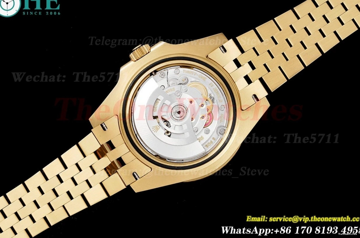 VR3285 126718 Master Jub GRNR APF Black YG YG Dial GMT II 0220